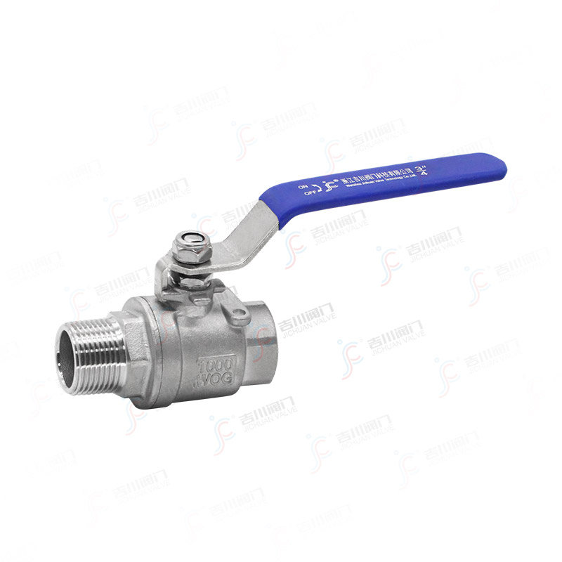 二片式内外丝球阀