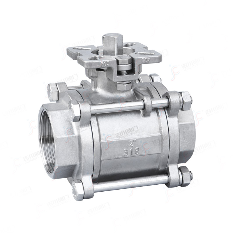 三片式高平台球阀