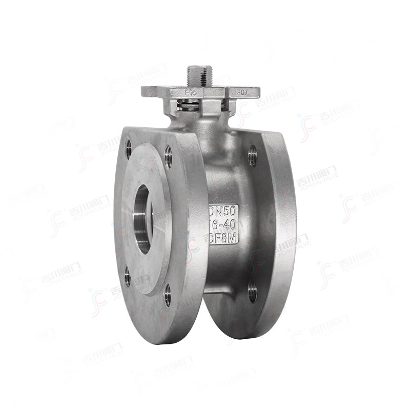 对夹式高平台法兰球阀
