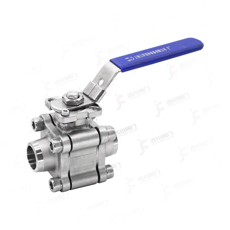 三片式焊接球阀