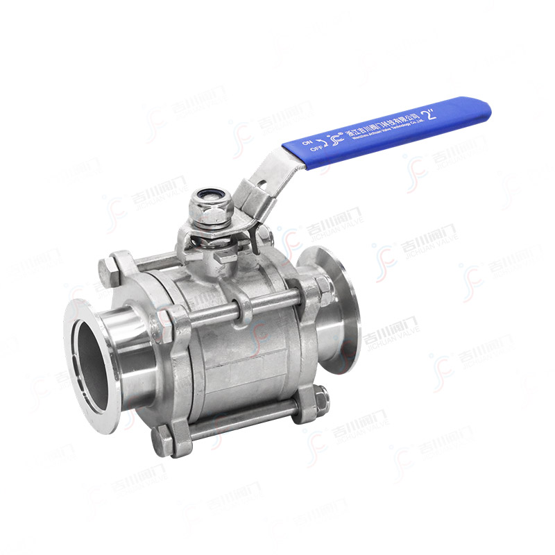 三片式快装球阀